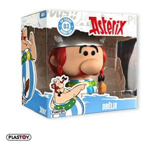 PVC piggy bank Plastoy Astérix Chibi Obélix SD image-1