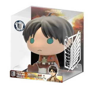 Pvc money box Plastoy Attack on Titan Chibi Eren image-1