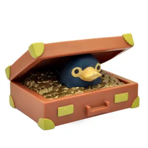 Walizka na pieniądze z PVC z fantastycznymi zwierzętami Plastoy Chibi Niffler image-0