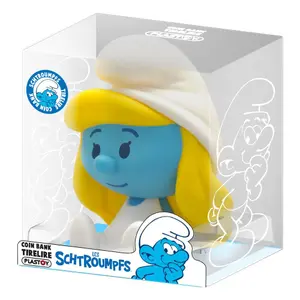 Skarbonka pvc Smerfy Plastoy Chibi Schtroumpfette image-1