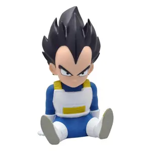 Piggy bank figurine - chibi vegeta pvc Plastoy Dragon Ball image-0