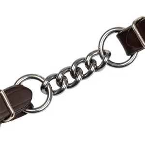 Bit with curb chain for horse Platinum Pro image-2