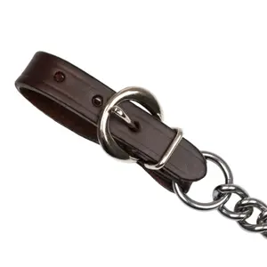 Bit with curb chain for horse Platinum Pro image-3