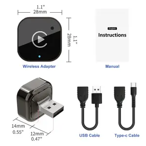 Adaptateur sans fil Platyne CarPlay et Android Auto image-1