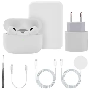 Écouteurs sans fil avec boîtier de charge et câble usb-c Platyne Lightning