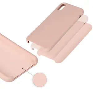 Hartschalen-Smartphonehülle aus Silikon Platyne iPhone X/XS image-1