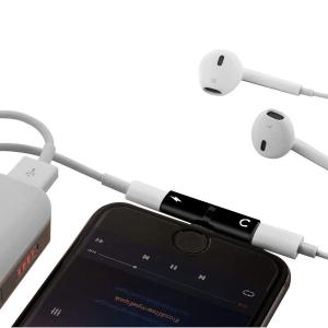 Adaptateur audio lightening 1 mâle et 2 femelle Platyne IOS 11 image-2