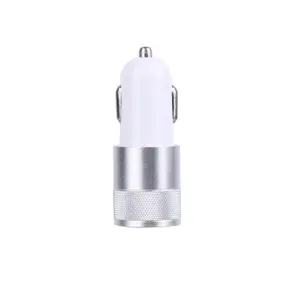 Chargeur allume cigare acier double entree usb Platyne image-1