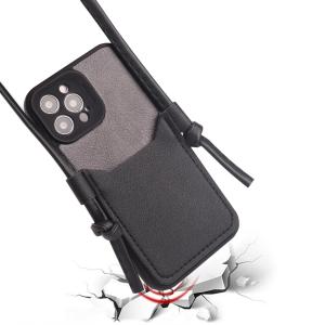 Leather phone pouch Platyne iPhone 12 Pro image-1