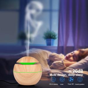 Humidifier with LED mood lighting Platyne image-1