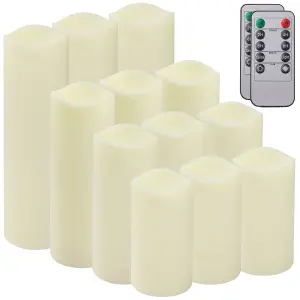 Velas LED efecto llama Platyne (x12) image-0