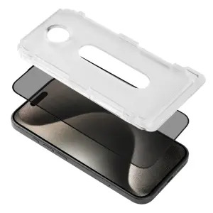 Película de protección de vidrio templado - anti-polvo, sin burbujas y alta resistencia Platyne Iphone 15 Pro image-2