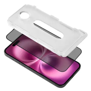Tempered glass screen protector - dustproof, bubble-free and high resistance Platyne Iphone 16Plus image-2
