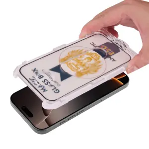 Filme de proteção em vidro temperado - anti-poeira, sem bolhas e alta resistência Platyne Iphone 16Pro max image-1