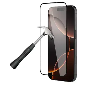 Tempered glass screen protector - dustproof, bubble-free and high resistance Platyne Iphone 16Pro max image-0
