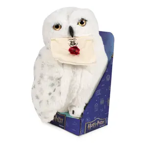 Hedwig Plush Toy Play by play Harry Potter image-0