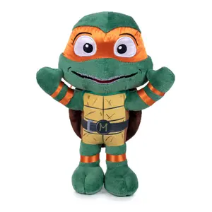 Soft toy Play by play Ninja Turtles Mutant Mayhem Michelangelo image-0