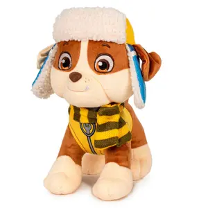 Plush Play by play Paw Patrol Rubble winter image-0