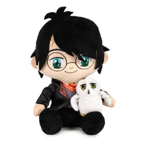 Plush Play by play Harry Potter - Sitting with Animals Harry image-0