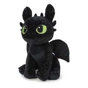 Plush Play by play Dragons - Toothless Value Version image-0