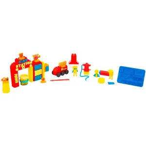 Construction games Play Doh Police Rescue Block image-0