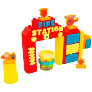 Construction games Play Doh Police Rescue Block image-1