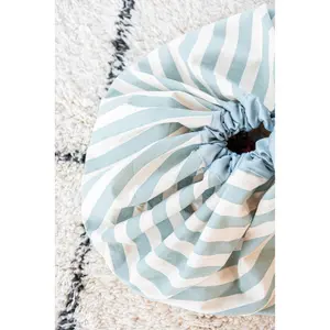 Play Mat and Storage Bag Play&Go Stripes Green image-3