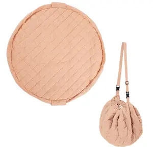 Tapis d'éveil et sac de rangement Play&Go Noomad - Fleuri