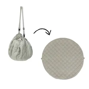 Tapis d'éveil et sac de rangement Play&Go Noomad - Meadow Green image-3