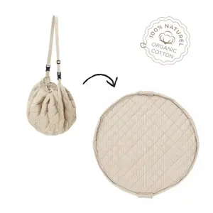 Tapis d'éveil et sac de rangement Play&Go Noomad - Stripes Blue image-4