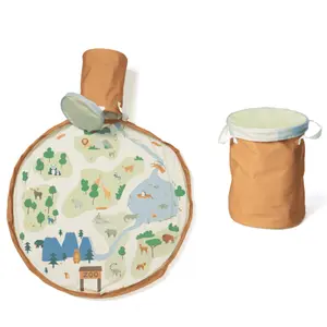 Tapis de jeu et panier de rangement Play&Go Soo - Zoo
