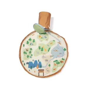 Tapis de jeu et panier de rangement Play&Go Soo - Zoo image-2
