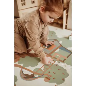 Tapis de jeu puzzel et maisonnette Play&Go Treehouse image-1