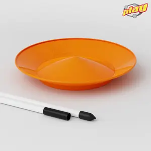 Chinese plate with detachable chopsticks Play image-0