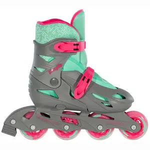 Pattini a rotelle freeskate per bambini Playlife Riddler Graphite Grey image-0