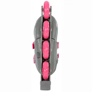 Pattini a rotelle freeskate per bambini Playlife Riddler Graphite Grey image-3