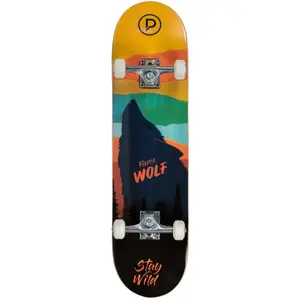 880307-skateboard-playlife-fierce-wolf-mehrfarbig-79x20-5-cm
