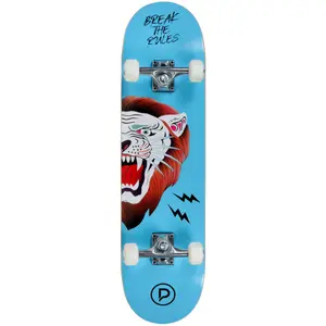 880312-skateboard-playlife-lion-blau-79x20-5-cm