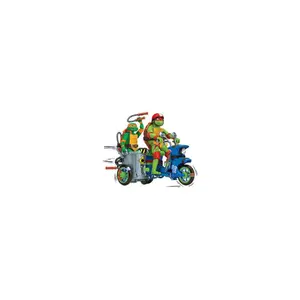 Lot de 4 figurines assortiment véhicules Playmates Toys Ninja Turtles : Teenage Years image-6