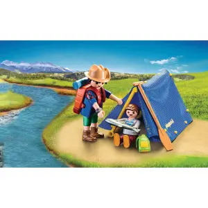 Simulation Spiel Valisette Camper Playmobil image-2