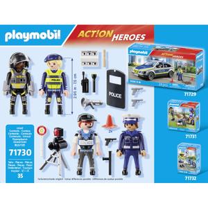 Police-themed toy chest Playmobil image-2
