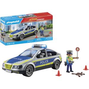 Car games Playmobil Police Son Lumieres image-1