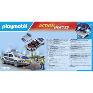 Car games Playmobil Police Son Lumieres image-2