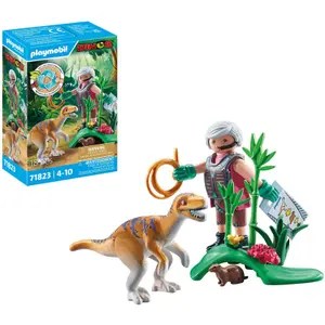 Imagination games Playmobil Velociraptor + Exploratr + Lasso image-3