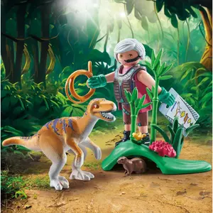 Imagination games Playmobil Velociraptor + Exploratr + Lasso image-4