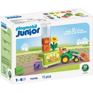 Tractor Car Games with Planter Playmobil