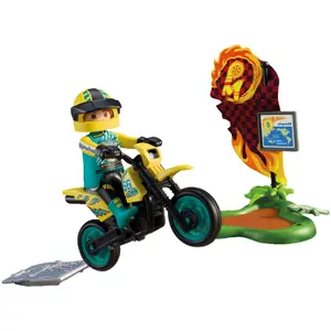 Motorsport-Simulationsspiel Offroad-Motorrad Playmobil image-3