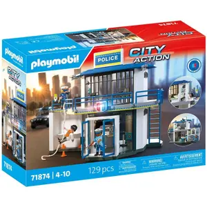 Police Station Simulation Game + Research Room Playmobil