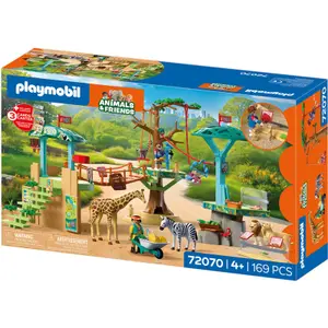 Zoo Parc Vadállatok Szimulációs Játék Playmobil image-2