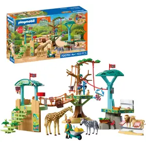 Zoo Parc Vadállatok Szimulációs Játék Playmobil image-3